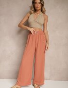 j&x Pantaloni Largi Portocalii Bailesa