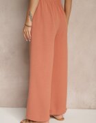 j&x Pantaloni Largi Portocalii Bailesa