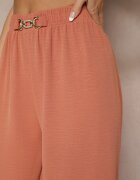 j&x Pantaloni Largi Portocalii Bailesa