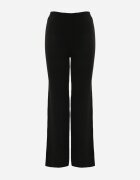 j&x Pantaloni negri tricotati Wide Leg călduroși Miosea