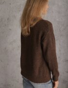 j&x Pulover cu lână bumbac și broderie florală Merisse Maro