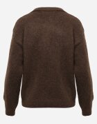 j&x Pulover cu lână bumbac și broderie florală Merisse Maro
