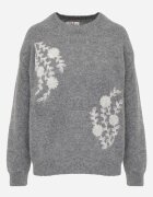 j&x Pulover de iarnă cu motiv floral cu lână Karmira Gri