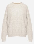 j&x Pulover de iarnă din lână oversize Beliossa Bej deschis