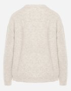 j&x Pulover de iarnă din lână oversize Beliossa Bej deschis