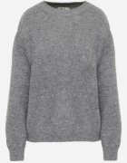 j&x Pulover de iarnă din lână oversize Beliossa Gri