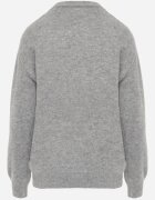 j&x Pulover de iarnă din lână oversize Beliossa Gri deschis