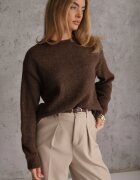 j&x Pulover de iarnă din lână oversize Beliossa Maro