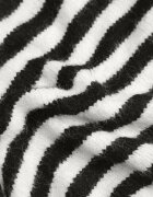j&x Pulover de iarnă în dungi cu lână Oversize Feoriada Bej deschis