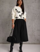j&x Pulover Delfa Bej deschis
