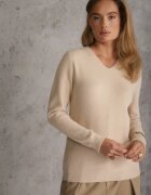 j&x Pulover din lână în stil minimalist Joslina Bej