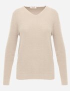j&x Pulover din lână în stil minimalist Joslina Bej