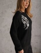 j&x Pulover Karmira Negru
