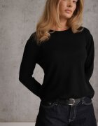 j&x Pulover minimalist Bellama Negru