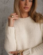 j&x Pulover Mirietha Bej deschis