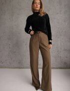 j&x Pulover Negru din lână Merrill