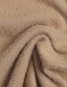 j&x Pulover oversize din bumbac și lână Basic Oseani Bej