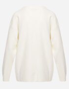 j&x Pulover oversize din bumbac și lână Basic Oseani Bej deschis