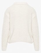 j&x Pulover oversized din bumbac Nintell Bej deschis