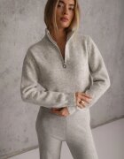j&x Pulover pe gât Garoma Gri deschis