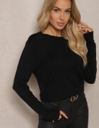 j&x Pulover Savianara Negru