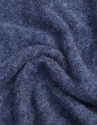 j&x Pulover simplu cu lână în stil Basic Tutia Bleumarin
