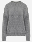 j&x Pulover simplu cu lână în stil Basic Tutia Gri
