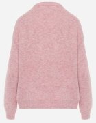 j&x Pulover simplu cu lână în stil Basic Tutia Roz