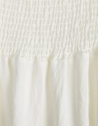 j&x Rochie Bej deschis din Viscoză cu Croi Evazat cu Mâneci Bufante Rosena