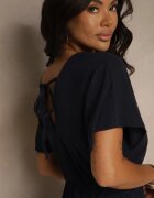 j&x Rochie Bleumarin cu viscoză și in cu legătură la spate Kolissea