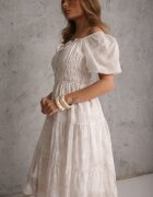 j&x Rochie Denual Bej deschis