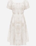 j&x Rochie Denual Bej deschis