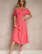 j&x Rochie Evazată Rozalie cu Elastic în Talie și Decolteu Tip Barcă Miratela