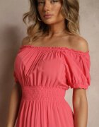 j&x Rochie Evazată Rozalie cu Elastic în Talie și Decolteu Tip Barcă Miratela