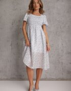 j&x Rochie Harele Albastră