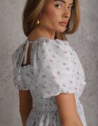 j&x Rochie Harele Albastră
