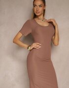 j&x Rochie Maro Basic cu Bumbac Lumaselle