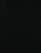 j&x Rochie Mini Neagră din tricot striat și croi mulat Theresia