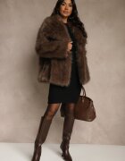 j&x Rochie Neagră Tricotată Mulată din bumbac Reileta