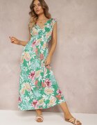 j&x Rochie Verde Lydena