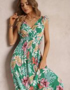 j&x Rochie Verde Lydena