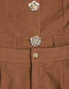 j&x Set Bogat în bumbac cu vestă cu nasturi decorativi și pantaloni Helloris Maro
