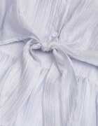 j&x Set din Tencel pentru vară: rochie pe bretele și cămașă transparentă Merea Albastru