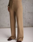j&x Set tricotat cu bumbac în dungi format din tunică-sweater și pantaloni Ovattea Maro