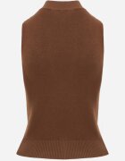 j&x Vestă casual din tricot cu guler înalt și vâscoză Edline Maro