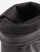 joalice paris Cizme rock cu carâmb înfășurat și curele cu catarame Refika Negre