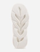 joalice paris Pantofi Sport Albi Sneakers pe Platformă decorată în relief Teliriella