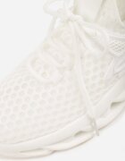 joalice paris Pantofi Sport Albi Sneakers pe Platformă decorată în relief Teliriella