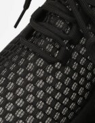 joalice paris Pantofi sport negri tip sneakers cu platformă decorată cu relief Teliriella