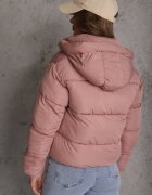 jstyle Jachetă Roz Matlasată Puffer cu Glugă Mivvia